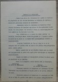 Contract de inchiriere/ 1941, Bucuresti, sectorul I Galben