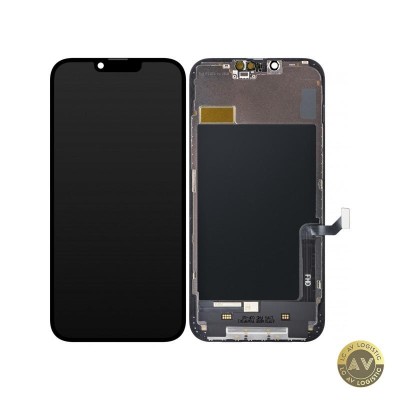 Display cu Touchscreen ZY pentru Apple iPhone 14 Plus cu Rama Versiune LCD In-Cell IC Movable Negru foto