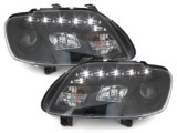 Faruri LED DRL DAYLIGHT VW Touran 1T Caddy (02.2003-10.2006) Negru Performance AutoTuning
