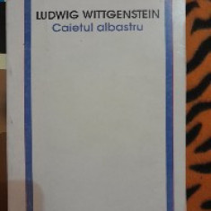 Caietul albastru, Ludwig Wittgenstein,1993, Humanitasas