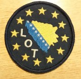 C7 110 - Ecuson tematica militara - misiune in Bosnia LOT - piesa de colectie