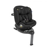 Scaun auto rotativ Graco Turn2Me Grow 360 I-Size Midnight 0-7 ani (40-125cm) Isofix, protectie laterala, tetiera reglabila