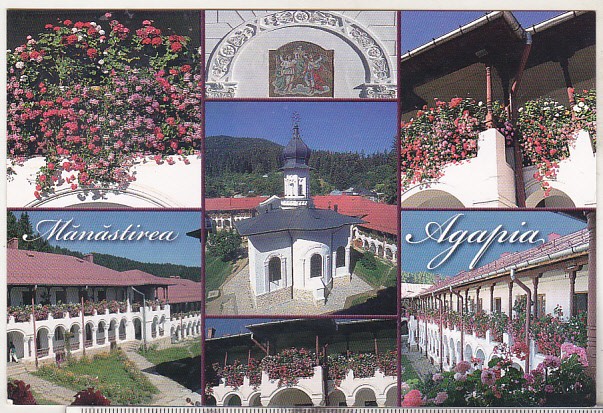 bnk cp Manastirea Agapia - Vedere - necirculata