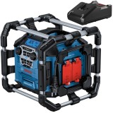 Bosch GPB 18V-5 C + GAL 18V-40 - Radio cu baterii alcaline fara acumulatori Li-Ion 18 V - Ah + Incarcator acumulatori