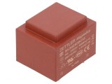 Transformator &icirc;ncapsulat 1,5VA 230VAC 6V 250mA pentru PCB