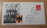 B14 - FDCS - Germania - Poarta Brandenburg - 1966, Europa, Istorie