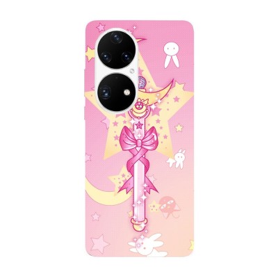 Husa compatibila cu Huawei Nova Y70 model Sailor Moon wand, Silicon, TPU, Viceversa foto