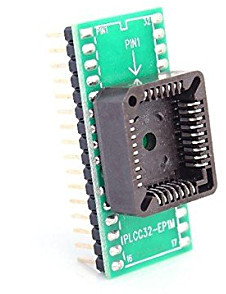 Socket pt programator plcc32-ep1m Circuit Integrat foto