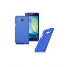 Husa Telefon Silicon Samsung Galaxy A3 2016 a310 Clear Blue Ultra Thin