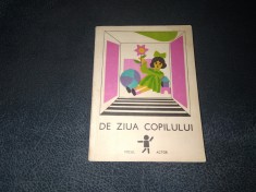 DE ZIUA COPILULUI foto