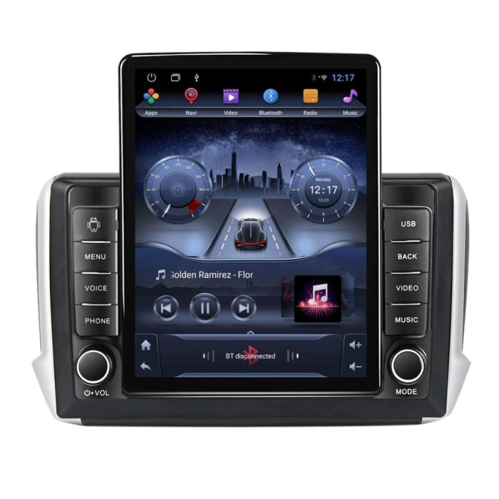 Navigatie dedicata cu Android Peugeot 208 I 2012 - 2019, 2GB RAM, Radio GPS
