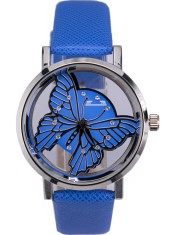 Ceas Dama Matteo Ferari Blue Silver Casual XVII foto