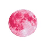 Sticker Fosforescent, Luna, Autoadeziv, 30cm, Roz, CBD CORAL BEST DEALS Roz 30 cm 30 cm 30 cm Roz 1 Sticker