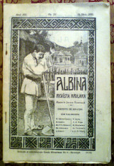 Revista veche Albina ,100 ani vechime , foto