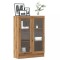 Gossi biblioteca, stejar artizanal, 82,5x30,5x115 cm, lemn prelucrat