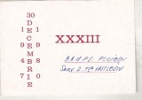 bnk cp Felicitare 30 Decembrie si Anul Nou 1980 Combinatul de ingrasaminte chimice Valea Calugaresca