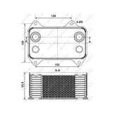 Radiator ulei motor, Termoflot Nrf 31195