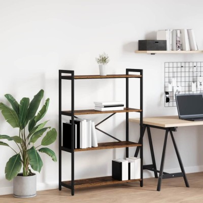vidaXL Bibliotecă Lemn vechi 80 x 30 x 118 cm Lemn compozit 868423 foto