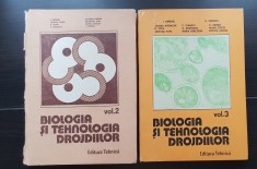 Biologia și tehnologia drojdiilor, vol. 2 și vol. 3 - I. Anghel, A. Vamanu