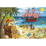 Puzzle Pirati Si Sirene, 2X24 Piese, Ravensburger