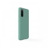 Husa Samsung Galaxy S20 Lemontti Liquid Silicon Forest Green