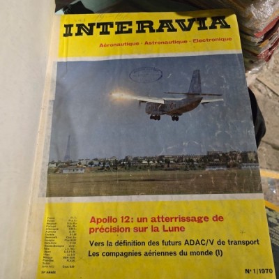 REVISTA INTERAVIA - 7 NUMERE/ IANUARIE-IULIE 1970 foto