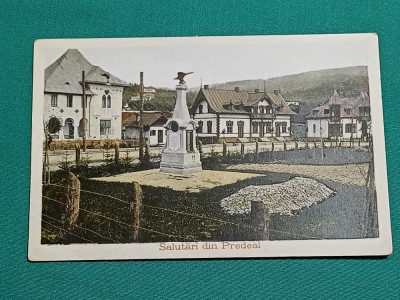 CARTE POȘTALĂ * SALUTĂRI DIN PREDEAL * foto