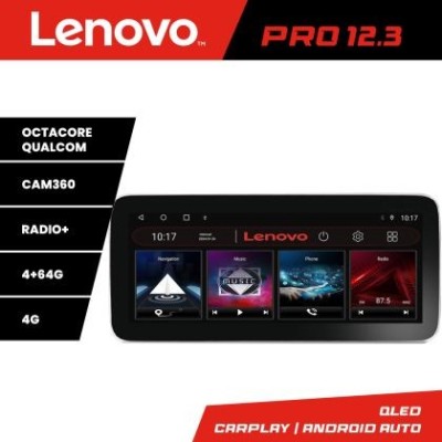 Navigatie Fiat Tipo 2015-2021 K-TIPO Lenovo PRO 4+64 12.3 inch qled android 4G DSP gps internet C CarStore Technology foto
