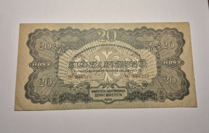 20 Pengo 1944