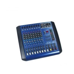 Mixer amplificat putere 380W, 4 iesiri, efecte digitale DSP, 8 canale foto