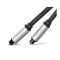Toslink Optical Audio Professional Cable Aluminum Case-Lungime 1.5 Metri