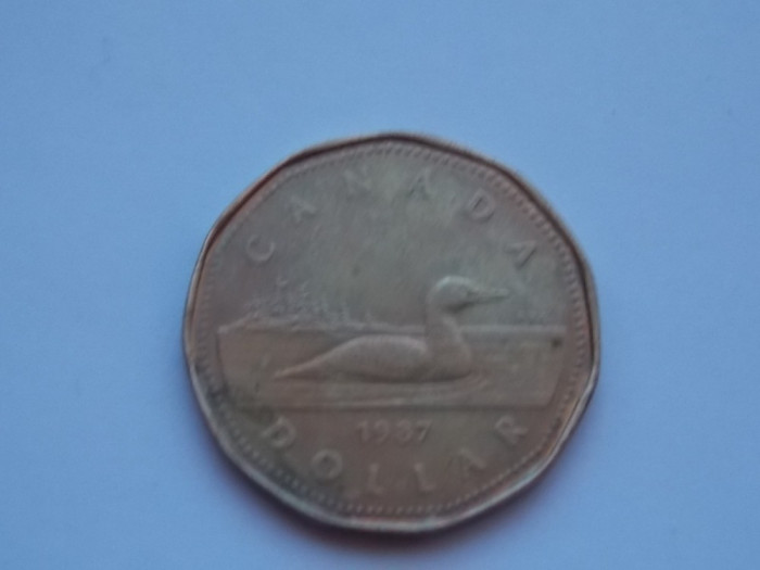 ONE DOLLAR CANADA 1987