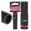 Cheie tubulara de impact lunga in 6 puncte 1 / 2&quot;, 14 mm, Cr-Mo, Tvardy T00211-14