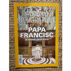 NATIONAL GEOGRAPHIC ROMANIA AUGUST 2015 PAPA FRANCISC SCHIMBA VATICANUL