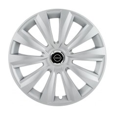 Set 4 Capace Roti Autohelix MSA&amp;reg; potrivite jantelor de 14 inch, pentru Nissan Nou model Delta Gray foto
