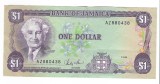 Bancnota 1 dollar 1986 - Jamaica