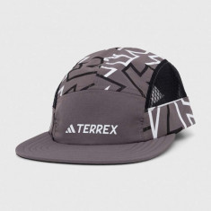 adidas TERREX șapcă TERREX culoarea gri, cu imprimeu IN8287