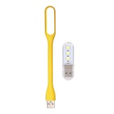 Cumpara ieftin Set 2 lampi LED USB portabile, lampa flexibila 1.5W galbena si mini lampa 3 LED 3W, 5V, compatibile laptop, PC, consola, powerbank