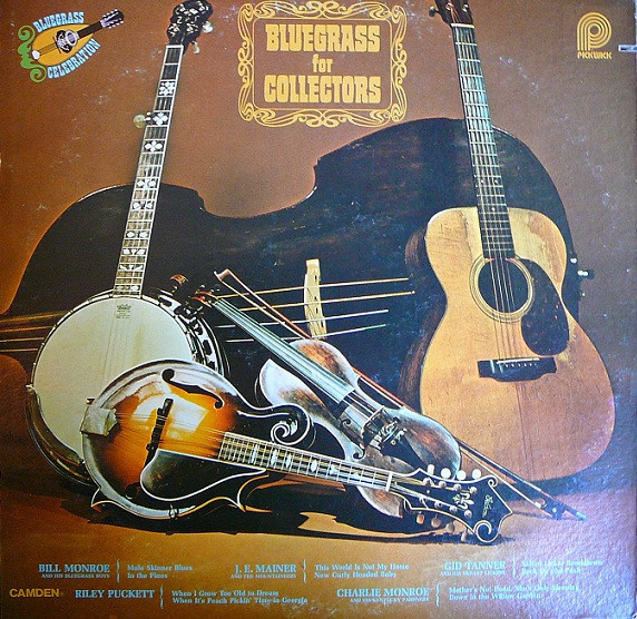 Vinil LP &quot;Japan Press&quot; Various &ndash; Bluegrass For Collectors (VG++)