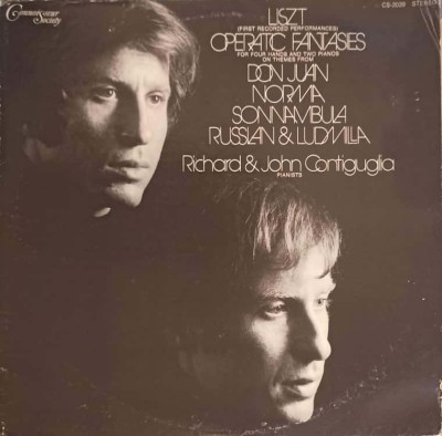 Disc vinil, LP. Operatic Fantasies-Liszt, Richard, John Contiguglia-240908 foto