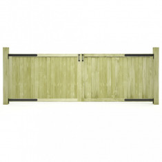 Porti de gradina, 2 buc., 300x100 cm, lemn de pin tratat GartenMobel Dekor