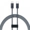 CABLU alimentare si date Baseus Dynamic Series, Fast Charging Data Cable pt. smartphone, USB Type-C la Lightning Iphone 20W, 1m, braided, gri &quot;CALD000