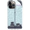 Husa compatibila cu Apple iPhone 14 Plus model Castle Black, Silicon, TPU, Viceversa, Transparent, Carcasa