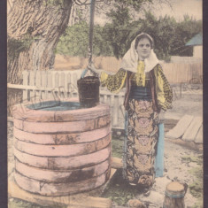 4782 - ARGES, Port Popular woman, Romania - old postcard - unused