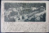 Carte postala, Herculane, vedere generala, 1901