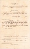 HST A853 Proces verbal 1920 școala Tomnatic Timiș