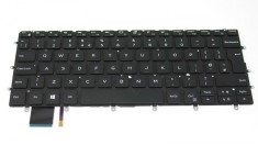 Tastatura Laptop, Dell, XPS 13 7390, 9305, 9357, 9370, 9380, 82FHM, 082FHM, iluminata, layout UK