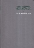 Cartea Toponimia Romaneasca de Iorgu Iordan, Editura Academiei, 1963, 581 pagini, 16x24 cm, cartonata, romana