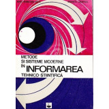 Metode si sisteme moderne in informarea tehnico-stiintifica (1972)