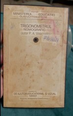 Trigonometru nomografic rusesc din perioada comunistă